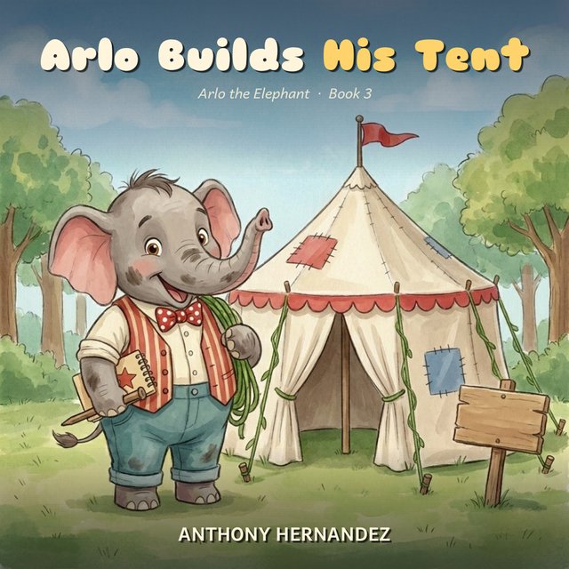 Cover of Arlo Builds His Tent